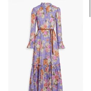 Zimmerman floral dress size 2. Worn once. No belt.